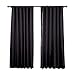 ECLIPSE Fresno Modern Blackout Thermal Rod Pocket Window Curtain for Bedroom (1 Panel), 52