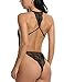 Avidlove Womens One Piece Lingerie Lace Bodysuit Deep V Teddy Mini Babydoll Black