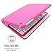 iPad Mini 1 / 2 / 3 360 Rotatable Keyboard Case, Snugg - Ultra Slim Keyboard Cover Case with Bluetooth Connectivity (Hot Pink) For Apple iPad Mini 1 / 2 / 3 Retina