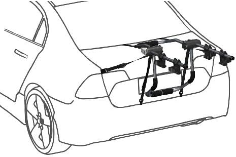 Prorack 8062401 2-Bike Trunk Carrier by Prorack