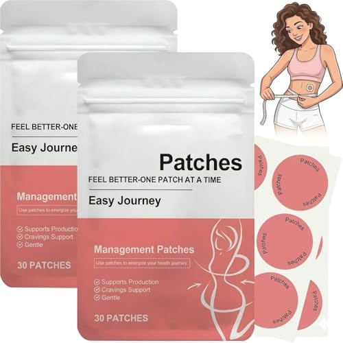 Cerotti Dimagranti Patch, Cerotti Efficaci l’Equilibrio del Metabolismo, Cerotto Ultra Pancia e Vita, Discreti e Delicati Sulla Pelle, per Uomini e Donne (60 Pezzi)