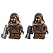 LEGO Star Wars Set of 2 Jawa minifigures with Black - Grey gun from Sandcrawler (75059)