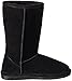 Bearpaw Girls Emma Tall Youth Boot, BLACK, 5 M US Big Kid