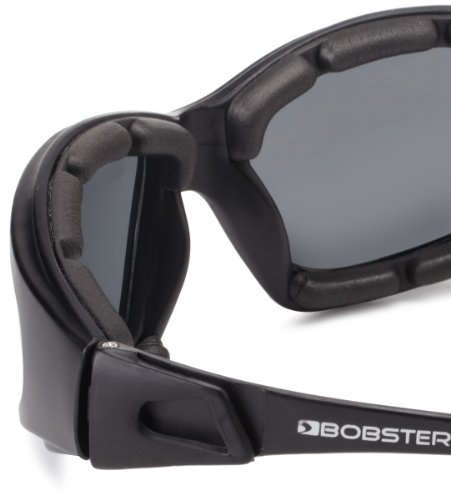 Bobster GXR Sport Sunglasses,Black Frame/Smoked Lens,one size