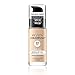 Revlon ColorStay Makeup for Normal/Dry Skin SPF 20, Longwear Liquid Foundation, with Medium-Full Coverage, Natural Finish, Oil Free, 110 Ivory, 1.0 oz