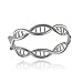 FashionJunkie4Life Sterling Silver DNA Molecule Double Helix Ring Band, Sizes 6-10, Science (10)
