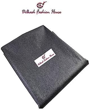 DFHStore Fabric Paper Interfacing Fusible (2 m, Black, Dotted)