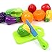 LoveS 24pcs Cutting Fruit Vegetable Kitchen Pretend Food Play Set Educational Toy For Children Kids
