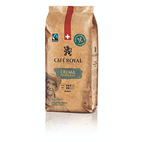 Café Royal Honduras Crema Kaffeebohnen 1kg - Intensität 3/5 - 100% Arabica Fairtrade – Bild 3
