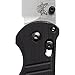 Tactical Triage 917 Manual Open Folding Knife with Glass Breaker and Rescue Hook Made in USA, Drop-Point Blade, Plain Edge, Satin Finish, Black Handle