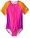 Speedo Girls' Short Sleeve Onesie