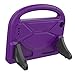 DiHines 7 inch Case Light Weight Shock Proof Handle Friendly Stand Kid-Proof Case for All New 7 inch Display Tablet Cover(2015&2017 Release) (Purple)