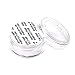 SumDirect 100Pcs 5G/5ML Clear Plastic Cosmetic Containers with Lids, Sample Jars, Makeup Sample Containers for Cream Lotion with a Scoop and 10 Pcs Organza Bags