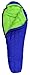 Hyke & Byke Eolus 0°F Cold Weather Mummy Hiking & Backpacking Sleeping Bag - Goose Down 800 FP 4 Season Sleeping Bags for Adults - Ultralight with Compression Stuff Sack (Blue/Lime Green, Regular)