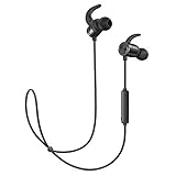 Wireless Headphones TaoTronics Bluetooth Earphones Sport Earbuds in Ear Headset Sweatproof for Running (9 Hours Playtime, IPX7, Magnetic, Noise Cancelling Mic)