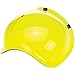 Biltwell Solid Bubble Shield (Yellow, One Size)