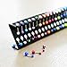 Twice as Nice Piercing Jewelry Organizer for Belly Button Rings, Tongue Rings and Industrial Barbells - Body Jewelry Display and Piercing Stand Holds 48 Pieces - 11.75 x 2.5 x 1.25 inches