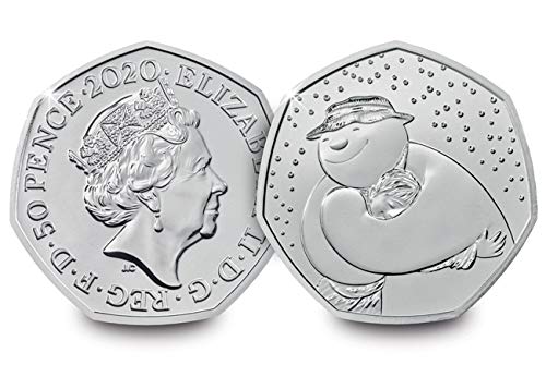 Change Checker 2020 UK The Snowman CERTIFIED BU 50p