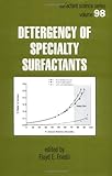 Detergency of Specialty Surfactants, , 0824704916