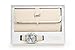 Ashley Princess Women's Easy Reader Colorful Watch Matching with Perfect Colorful Wallet which Holds Smartphone, Credit Cards, Cash & Change Organized - ST10038 Blush Beige