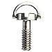 Yosoo Stainless Steel Flat Head D Shaft D Ring 1/4