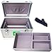 Morning Plus - First aid kit Lockable Medication Box Organizer Emergency Medicine Storage Box Aluminum Medical Box 12