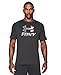 Under Armour Mens UA Freedom FDNY Training Shirt Carbon Heather/White LG