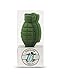 Convenient Gadgets & Gifts 3D Grenade Ice Cube Mold, Silicone, Green, 1 Piece
