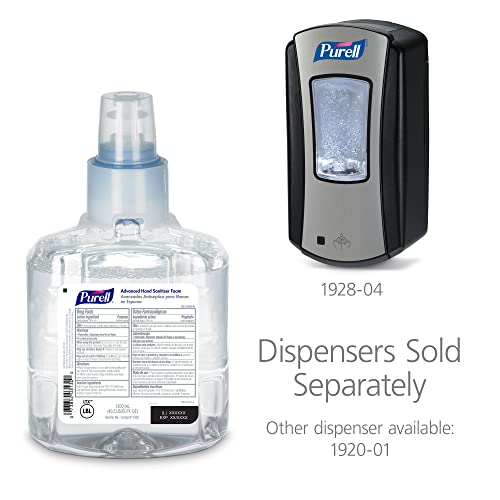 PURELL Advanced Hand Sanitizer Foam, 1200 mL Sanitizer Refill for