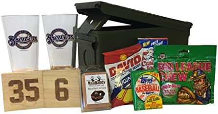 Ammo Gift Box Baseball Gift Package - MLB Milwakee Brewers