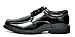 Bruno Marc Men's Cambridge-01 Black Pat Leather Lined Square Toe Dress Oxfords Shoes - 13 M US