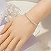 AnotherKiss 30th Birthday Gifts for Women - Sterling Silver Bead Bracelet for 30th Birthday Gift, Adjustable Jewelry 7