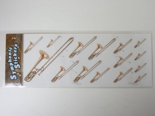 CMC Dimensional Stickers - Trombone