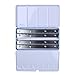 MEEDEN Empty Watercolor Tins Box Palette Paint Case, Large Blue Tin with 24 Pcs Full Pans