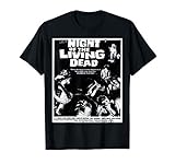 Zombie Living Dead - Classic Retro Horror Film T Shirt