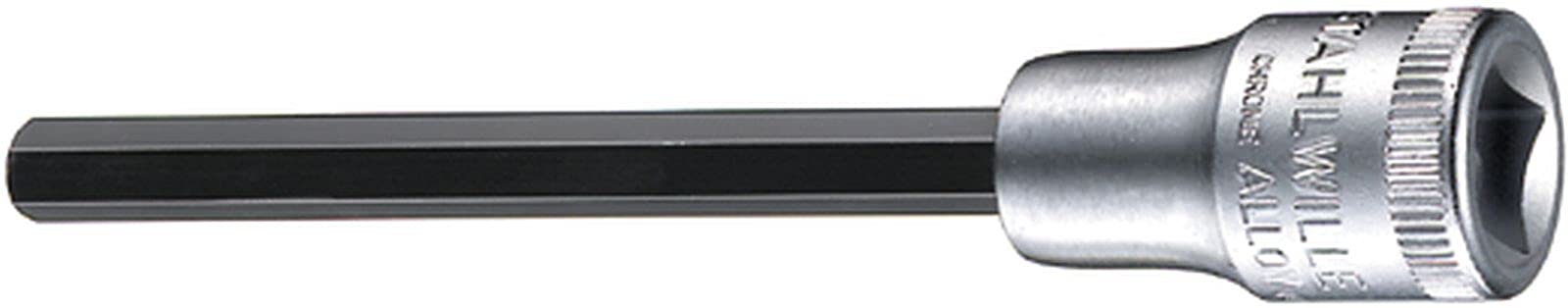 Stahlwille STW204910 3/8-Inch Drive 10 mm Extra Long In-Hex Socket - Silver