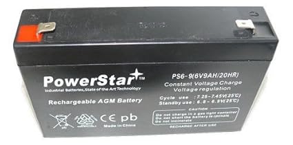 Аккумулятор 6v 9ah