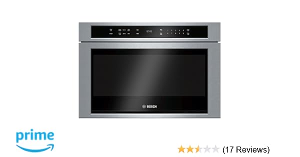Amazon Com Bosch Hmd8451uc 800 24 Stainless Steel Microwave