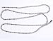 Birsppy 50 Stainless Steel 30 Inch Military Ball Chain Necklace