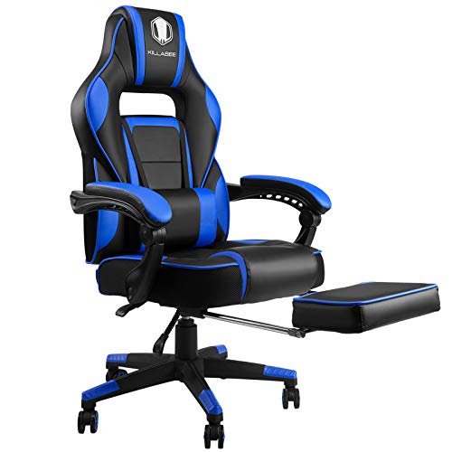 KILLABEE Massage Reclining Gaming Chair Ergonomic HighBack Racing
