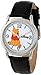 Disney Winnie the Pooh Adult Classic Cardiff Analog Quartz Leather Strap Watch