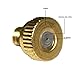 1/4'' Slip-Lock, Outdoor Mist Tee Nozzle, Water Brass Misting Mister Nozzle, Misting Nozzles Kit, With Thread 10/24 UNC Tees 10pcs and 0.4mm Orifice Nozzle 12pcs, For Outdoor Cooling System