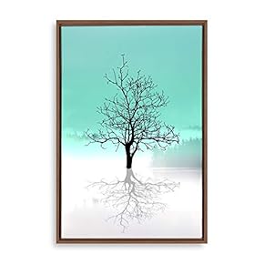 Framed Tree Home Artwork for Living Room Bedroom