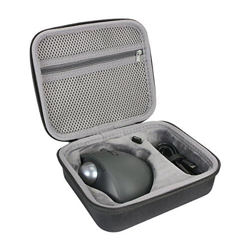 co2CREA Hard Travel Case for Logitech MX Ergo/Ergo M575 /M575S /M570 /M501 Trackball Wireless Mouse,Case Only