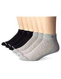 Tommy Hilfiger Calcetines deportivos deportivos, paquete de 6, para mujer