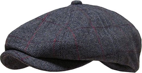 Kbw-310 dgy l/xl ascot ivy button newsboy hat applejack…