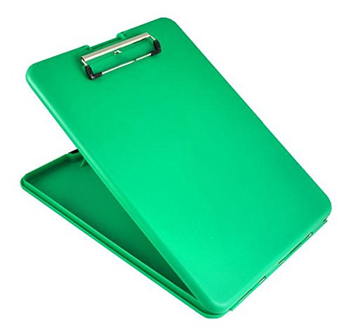 Saunders SlimMate, Top Opening, 24 x 33.5 cm, Black Green