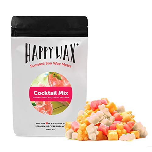 Happy Wax Cocktail Collection Wax Melts (8 oz, Cocktail Mix V2)