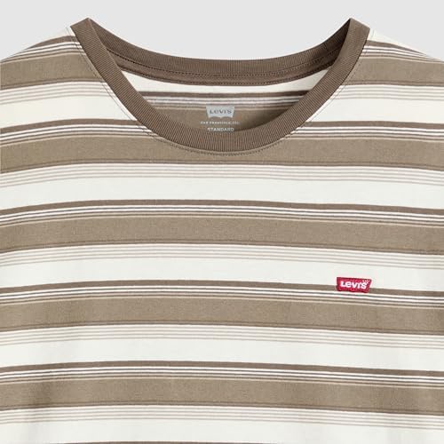 Ss Original Hm Tee Jen Stripe Maitake Br