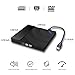 USB 3.0 External DVD Drive,Valoin Touch Control CD DVD Burner Superdrive Portable DVD Player for PC Laptop Desktop MacBook Windows XP/Win 7/Win 8/Vista/Linux/Mac OS